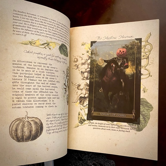 Madam Lydia Wilhelmina's Tarot of Monsters, the Macabre and Autumn Scenes - Picture 4 of 7